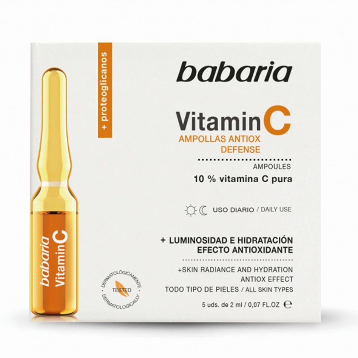 Babaria Vitamin C Tratamiento 5 Ampollas